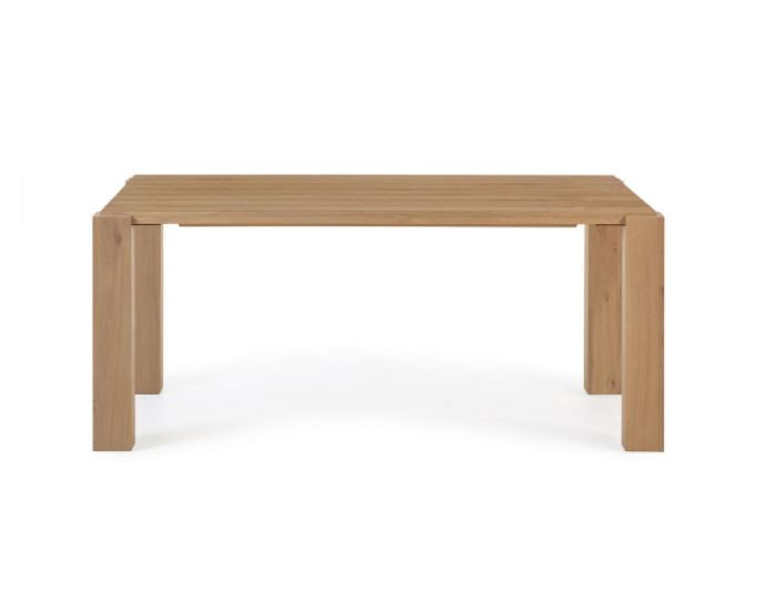 Masa dining maro din lemn 90x160 cm Deyarina Kave Home