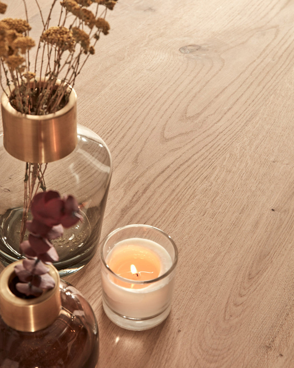 Masa dining maro din metal 90x160 cm Bleached Amethyst Kave Home
