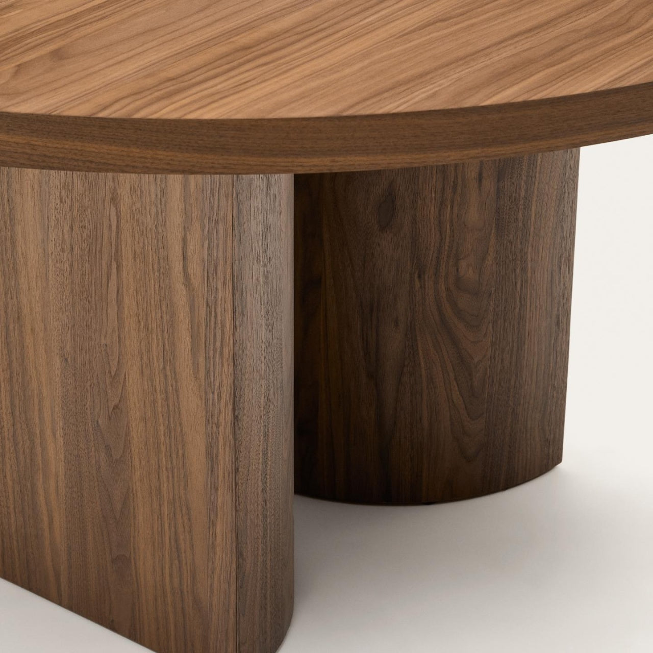 Masa dining maro nuc din lemn 150 cm Nealy Kave Home
