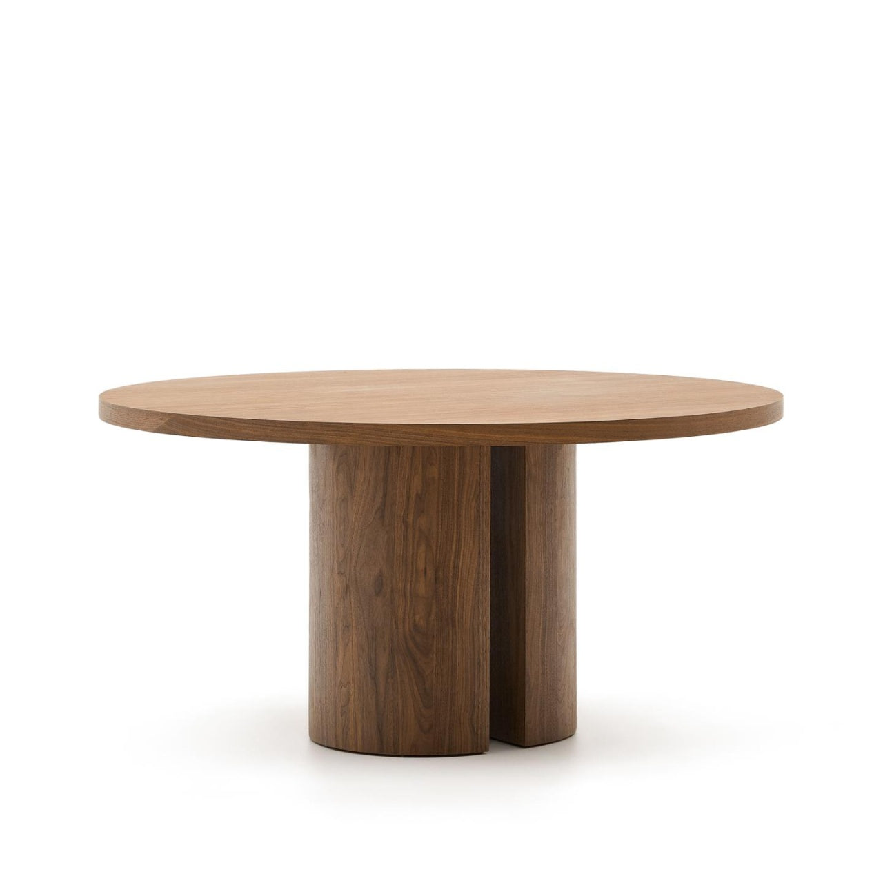 Masa dining maro nuc din lemn 150 cm Nealy Kave Home