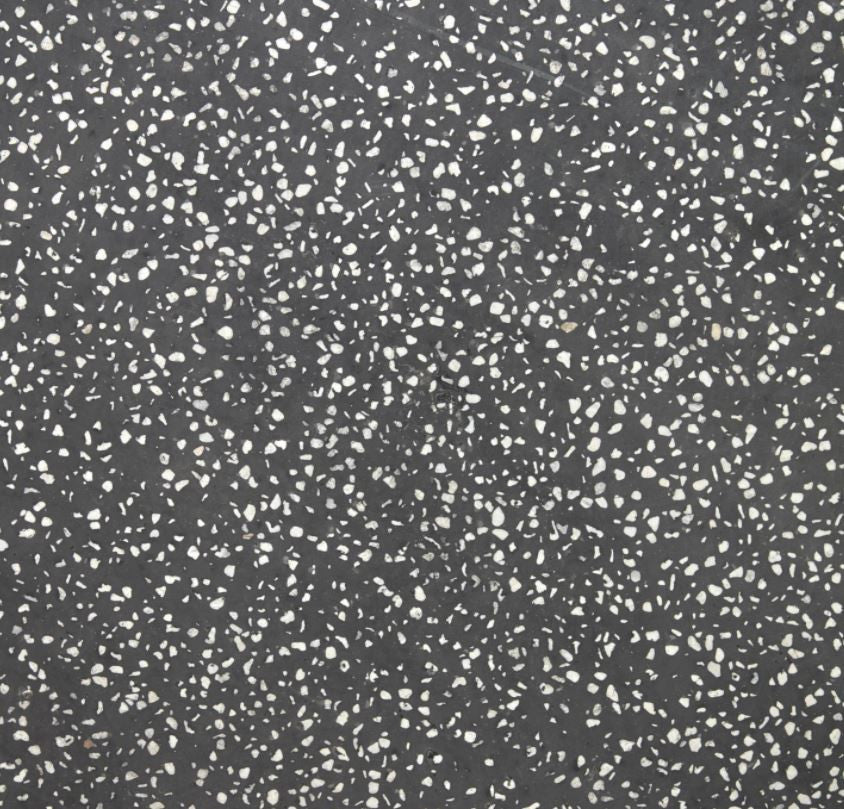 Masa dining neagra/maro din ciment 120 cm Shanelle Kave Home