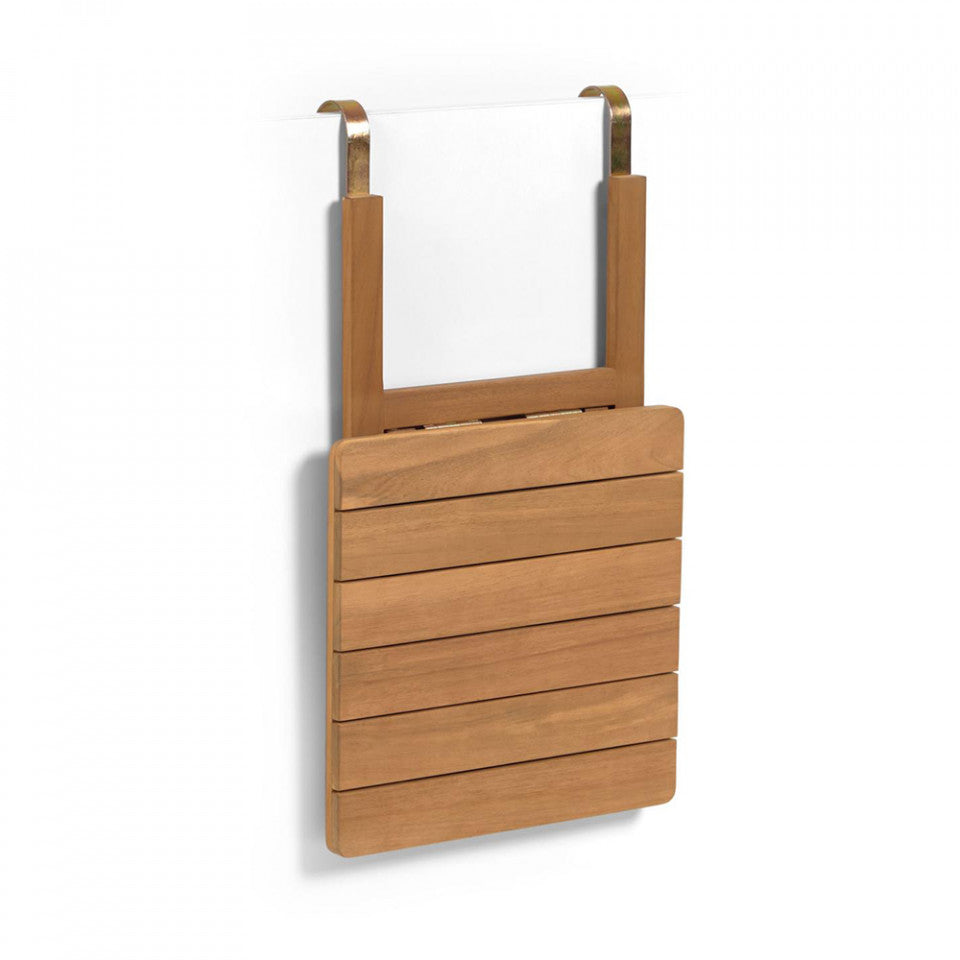 Masa pliabila exterior pentru balcon maro din lemn 40x40 cm Amarillis Kave Home