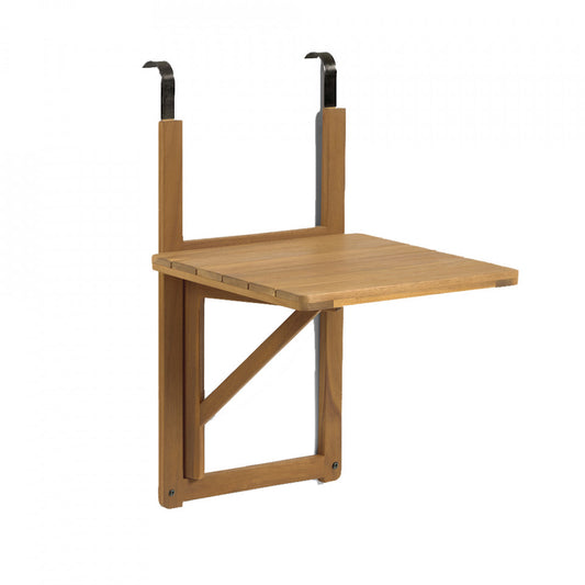 Masa pliabila exterior pentru balcon maro din lemn 40x40 cm Amarillis Kave Home