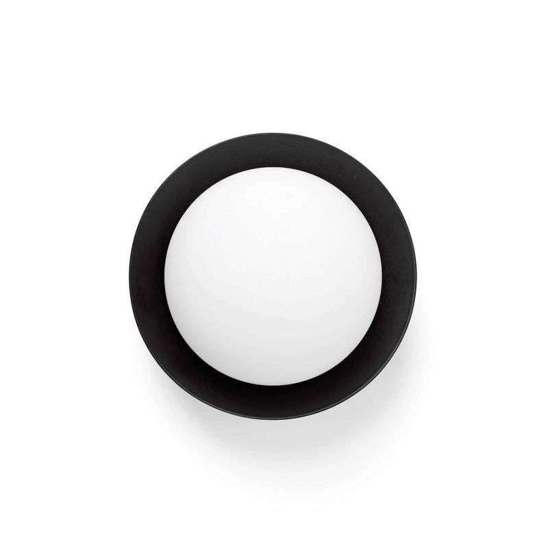 Mini Aplica LED de perete / tavan design modern IP44 MAY Black