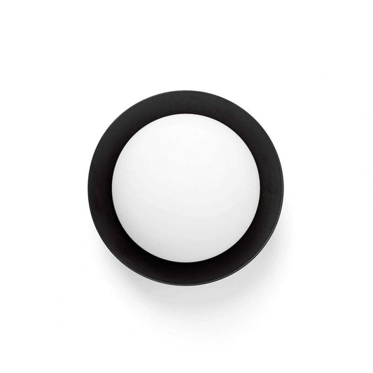 Mini Aplica LED de perete / tavan design modern IP44 MAY Black