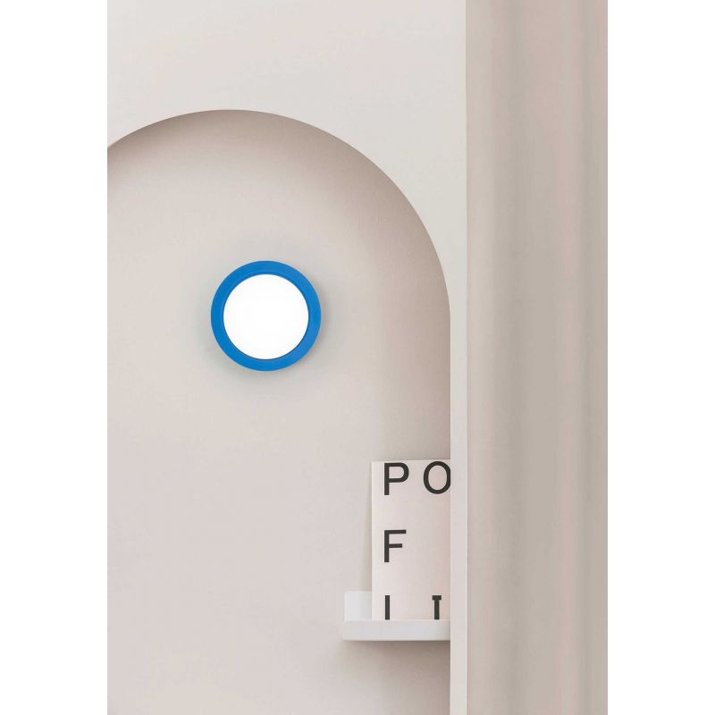Mini Aplica LED de perete / tavan design modern IP44 MAY Blue