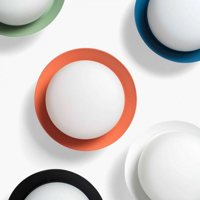 Mini Aplica LED de perete / tavan design modern IP44 MAY Green