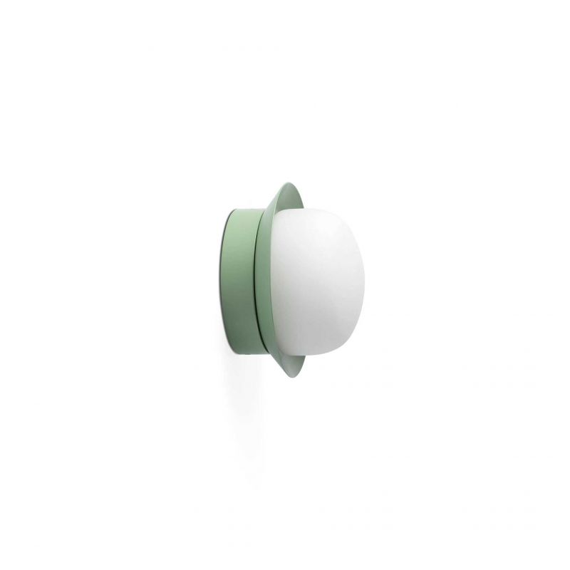 Mini Aplica LED de perete / tavan design modern IP44 MAY Green