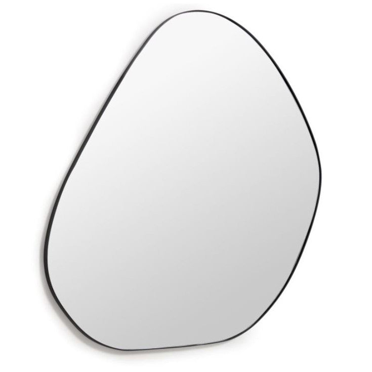 Oglinda ovala din metal 84x109 cm Anera Kave Home