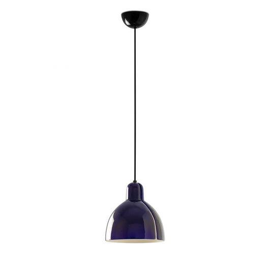 Pendul cu abajur ceramic realizat manual VENICE 200, albastru