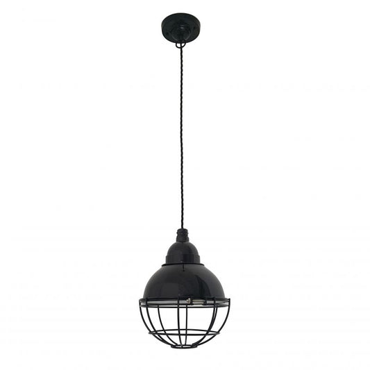 Pendul design industrial Claire negru