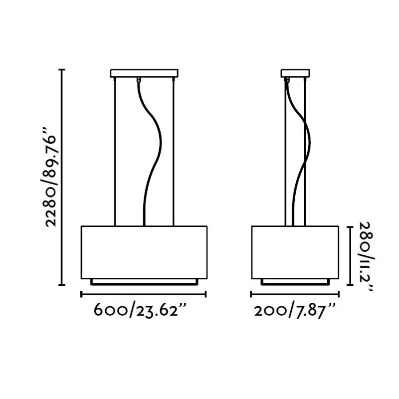 Pendul design modern VESPER-1