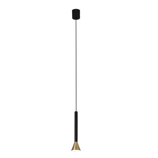 Pendul LED stil modern minimalist DANKA auriu