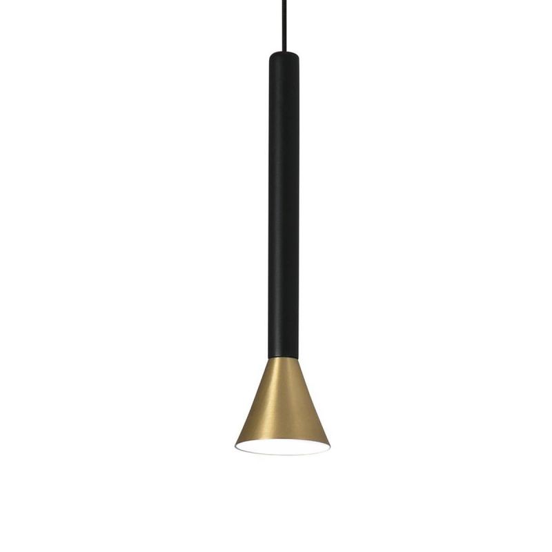 Pendul LED stil modern minimalist DANKA auriu