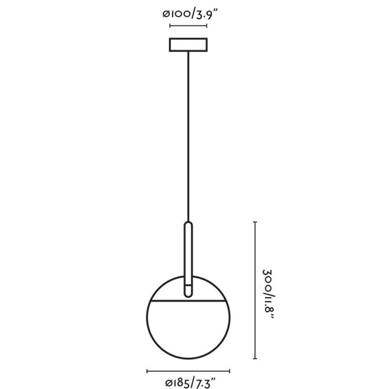 Pendul MINE Grey