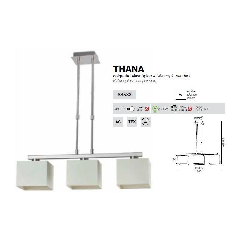 Pendul telescopic Thana