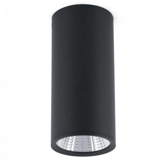 Plafonier, spot negru cu iluminat LED, REL-P