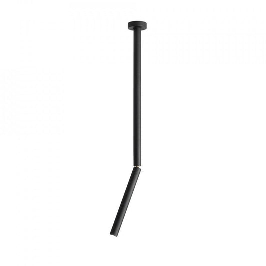 Plafoniera neagra din metal Stick Medium Aldex