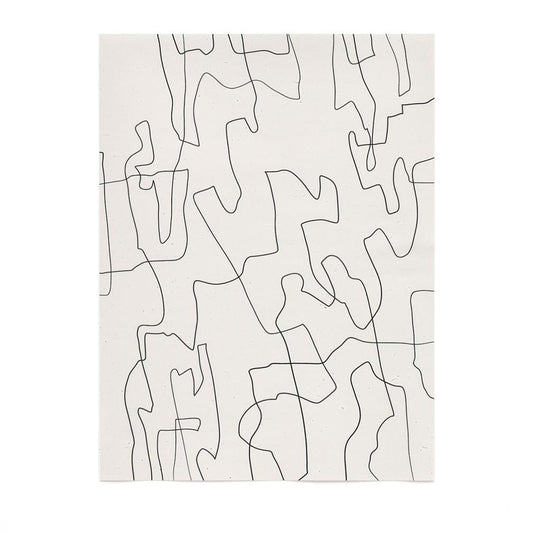 Poster alb din hartie 21x28 cm Francela Kave Home
