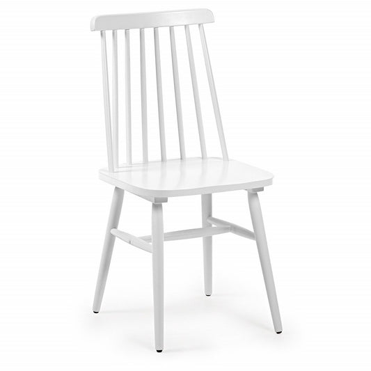Scaun dining alb din lemn Tressia Style Kave Home