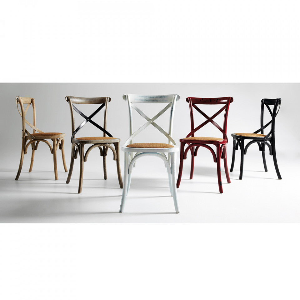 Scaun dining maro deschis din lemn Alsie Kave Home