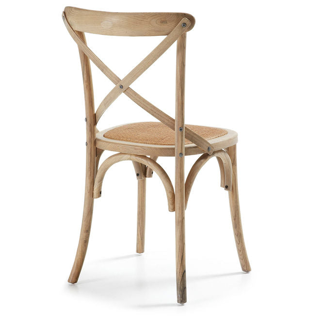 Scaun dining maro deschis din lemn Alsie Kave Home
