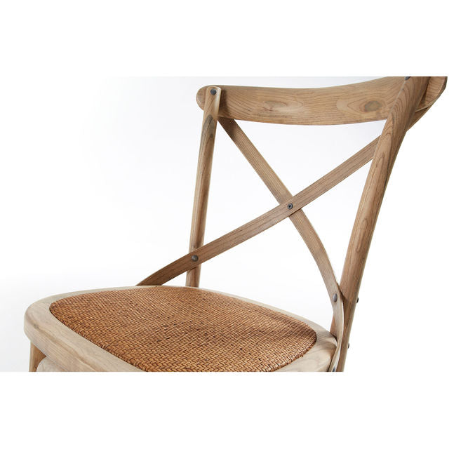 Scaun dining maro deschis din lemn Alsie Kave Home