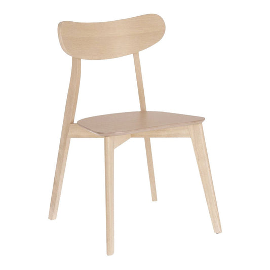 Scaun dining maro deschis din lemn Safina Kave Home