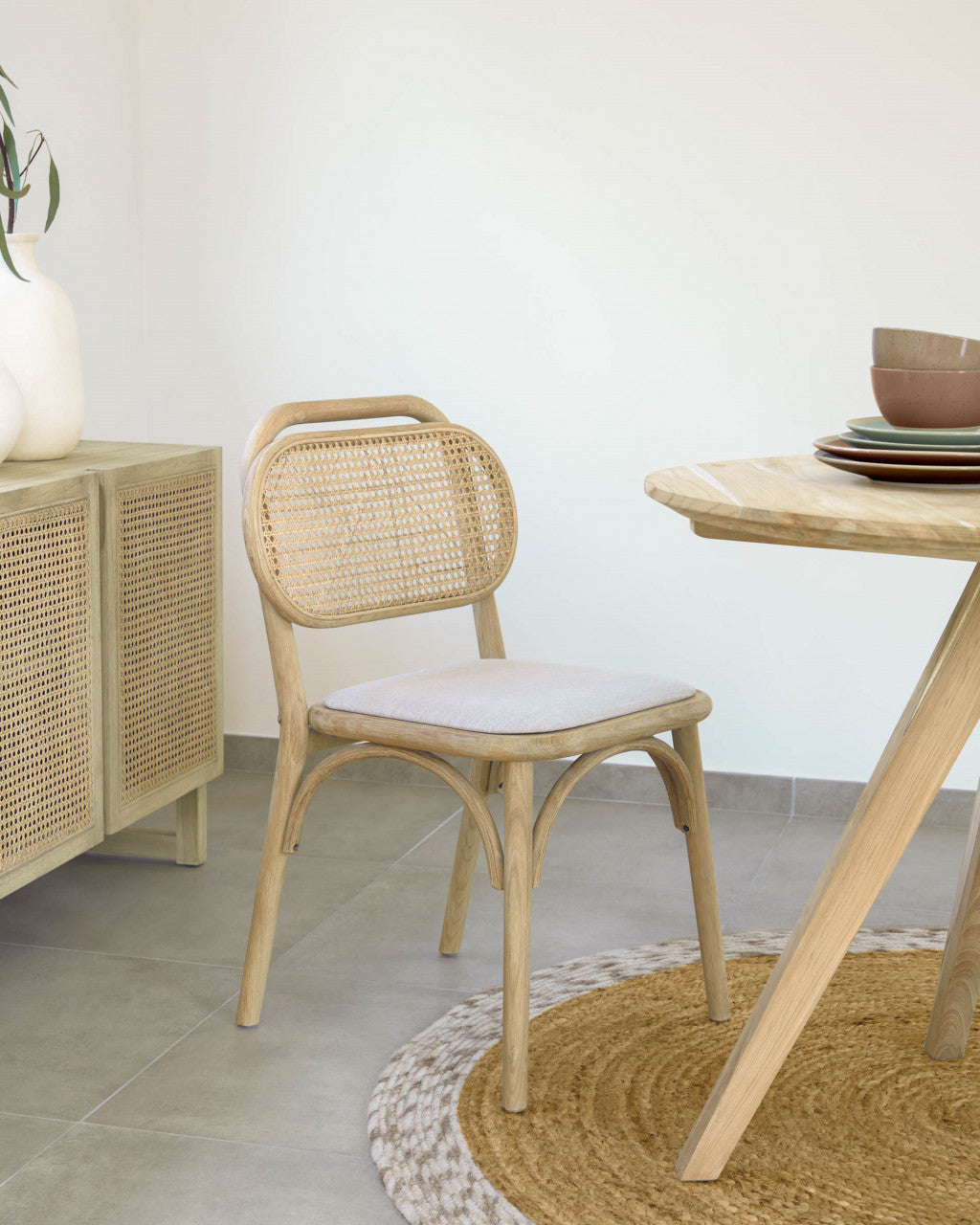 Scaun dining maro din lemn Doriane Kave Home