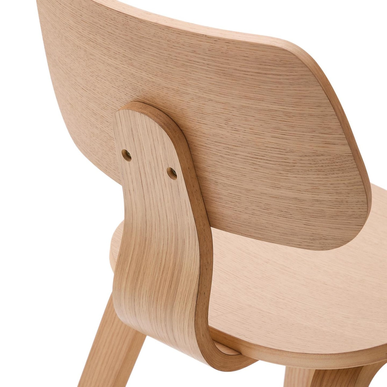 Scaun dining maro din lemn Gena Oak Kave Home