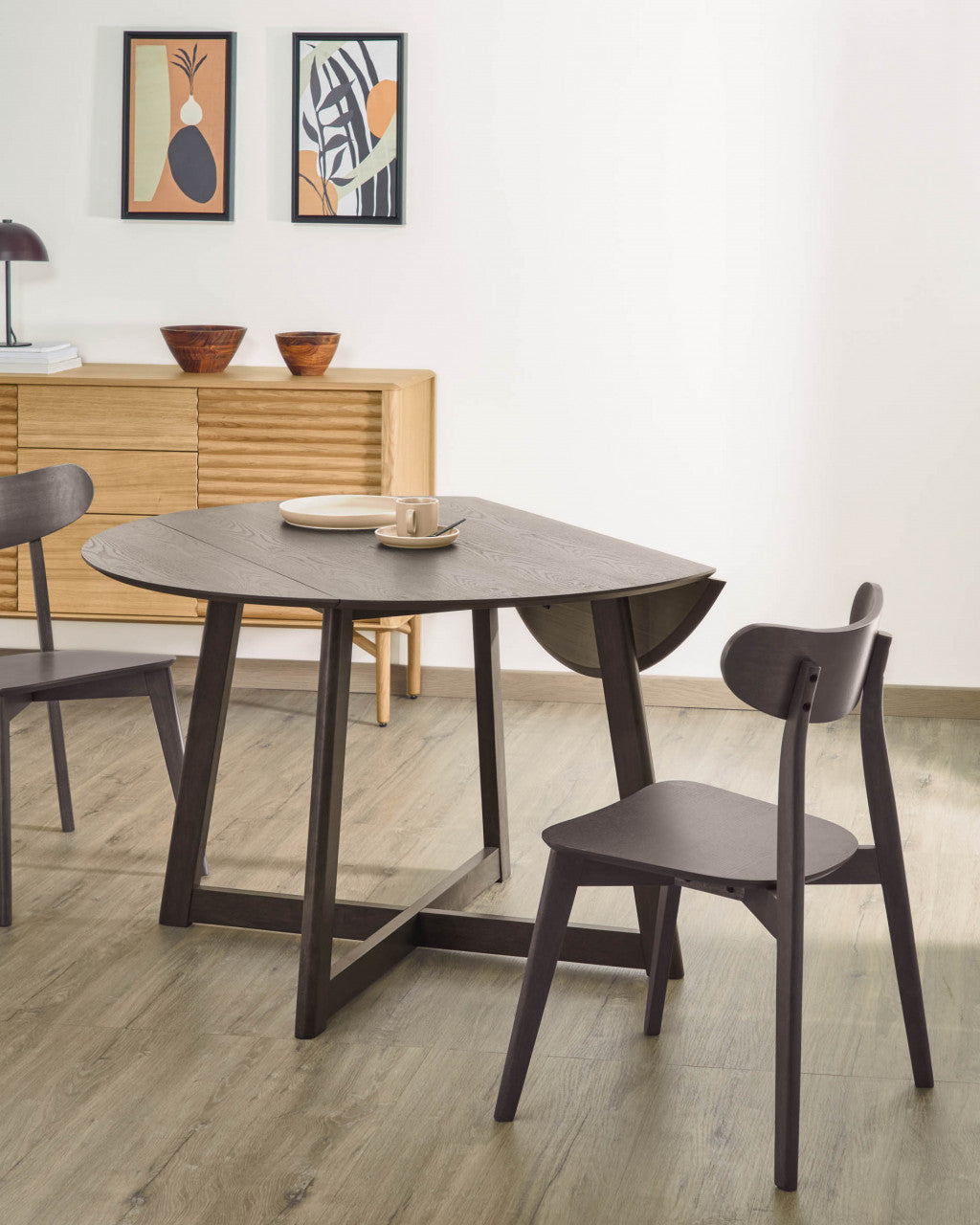 Scaun dining maro din lemn Safina Kave Home