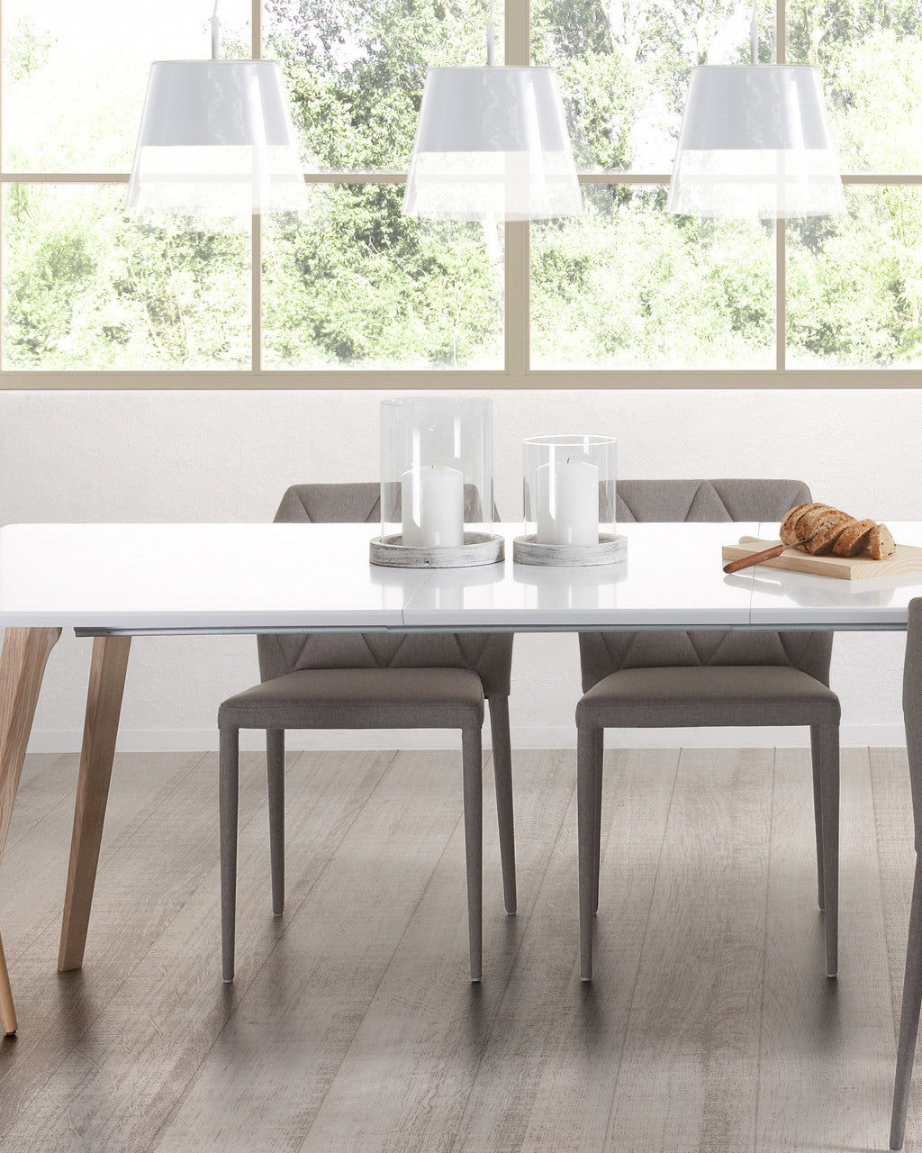 Scaun dining maro din lemn Tressia Style Kave Home