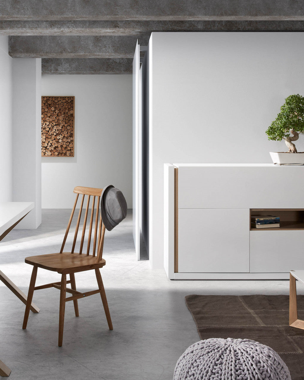 Scaun dining maro din lemn Tressia Style Kave Home