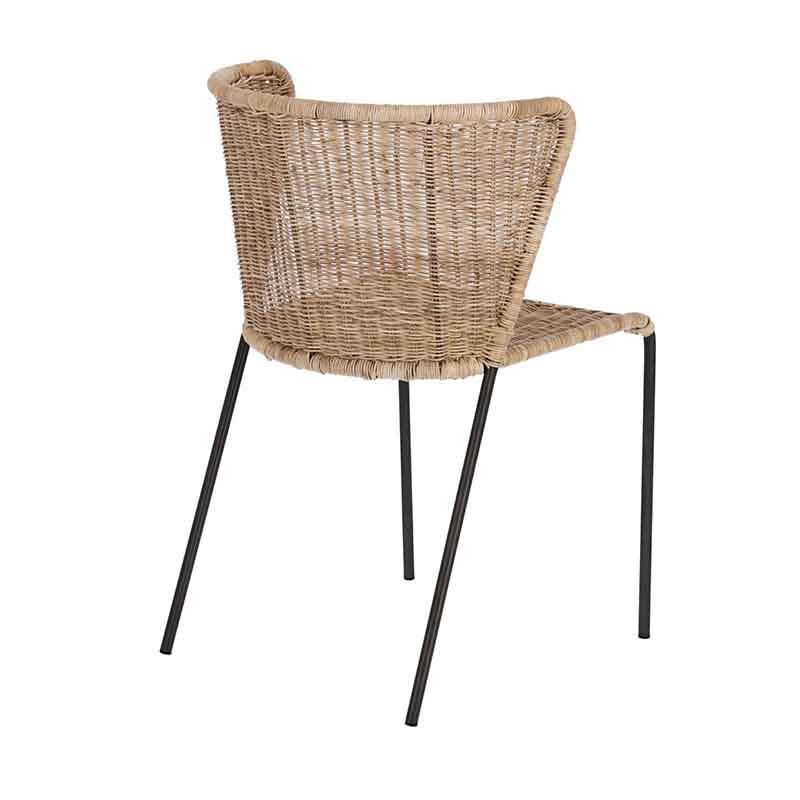 Scaun dining maro din metal Fantine Kave Home