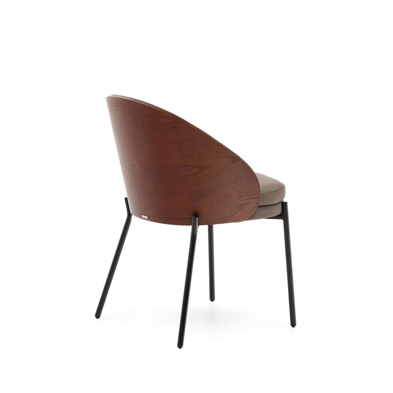 Scaun dining maro din piele ecologica Eamy Kave Home