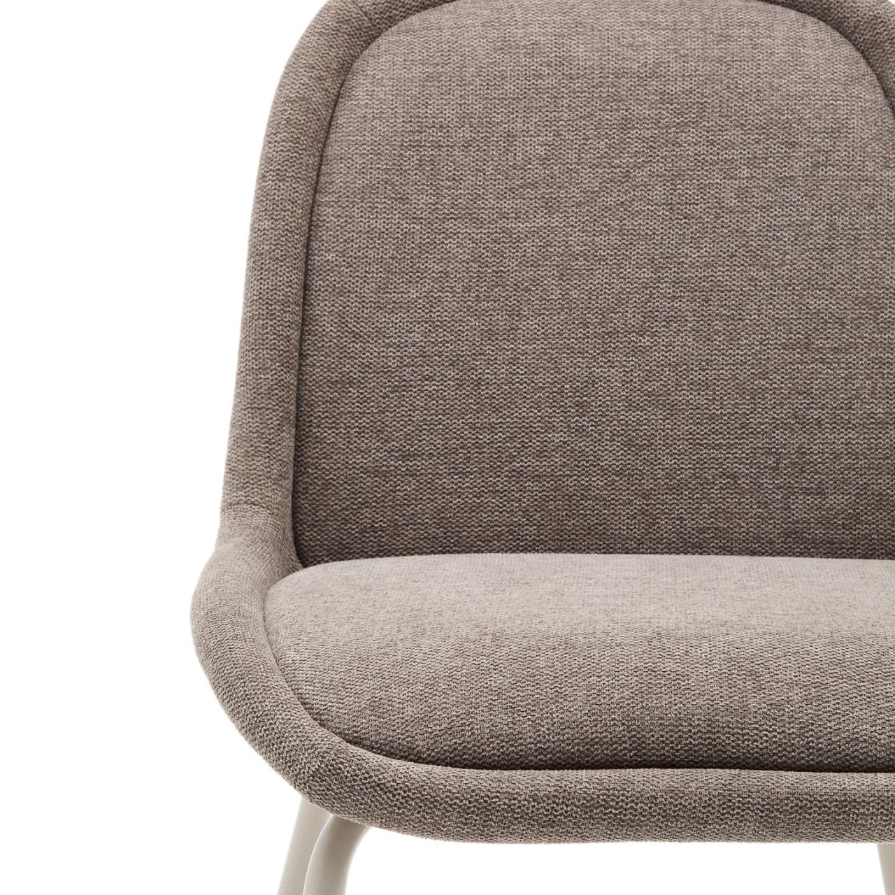 Scaun dining maro din textil Aimin Chenille Kave Home