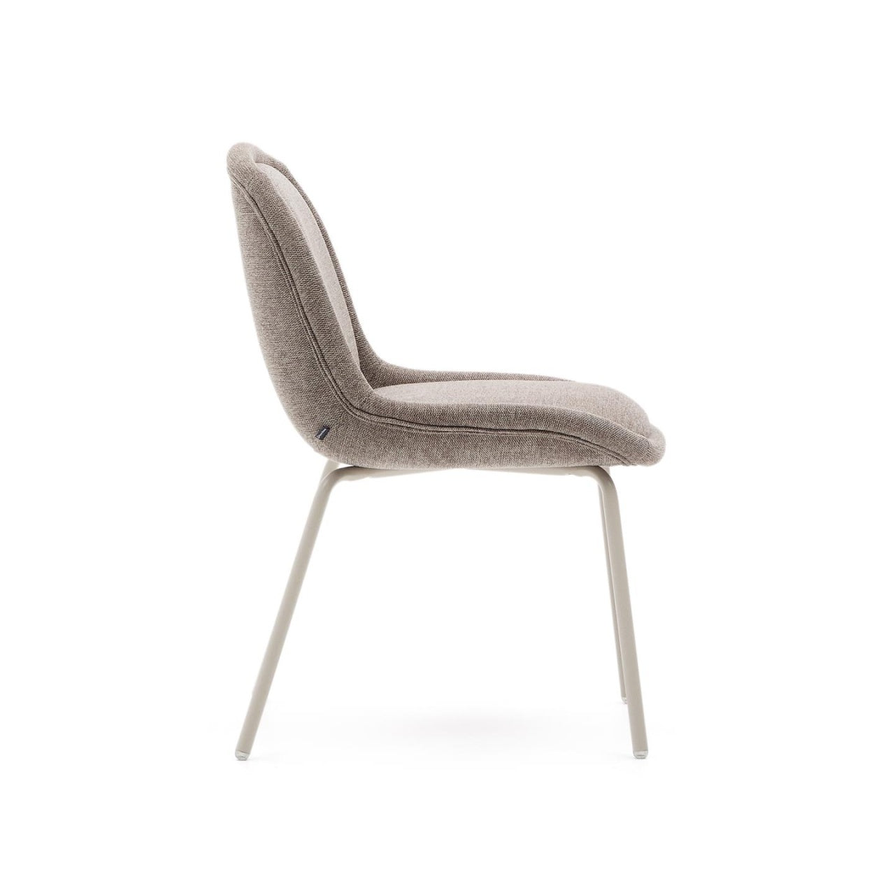 Scaun dining maro din textil Aimin Chenille Kave Home