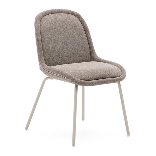 Scaun dining maro din textil Aimin Chenille Kave Home