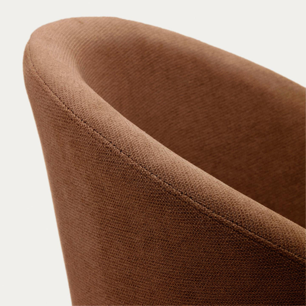 Scaun dining maro din textil Marvin Chenille Kave Home