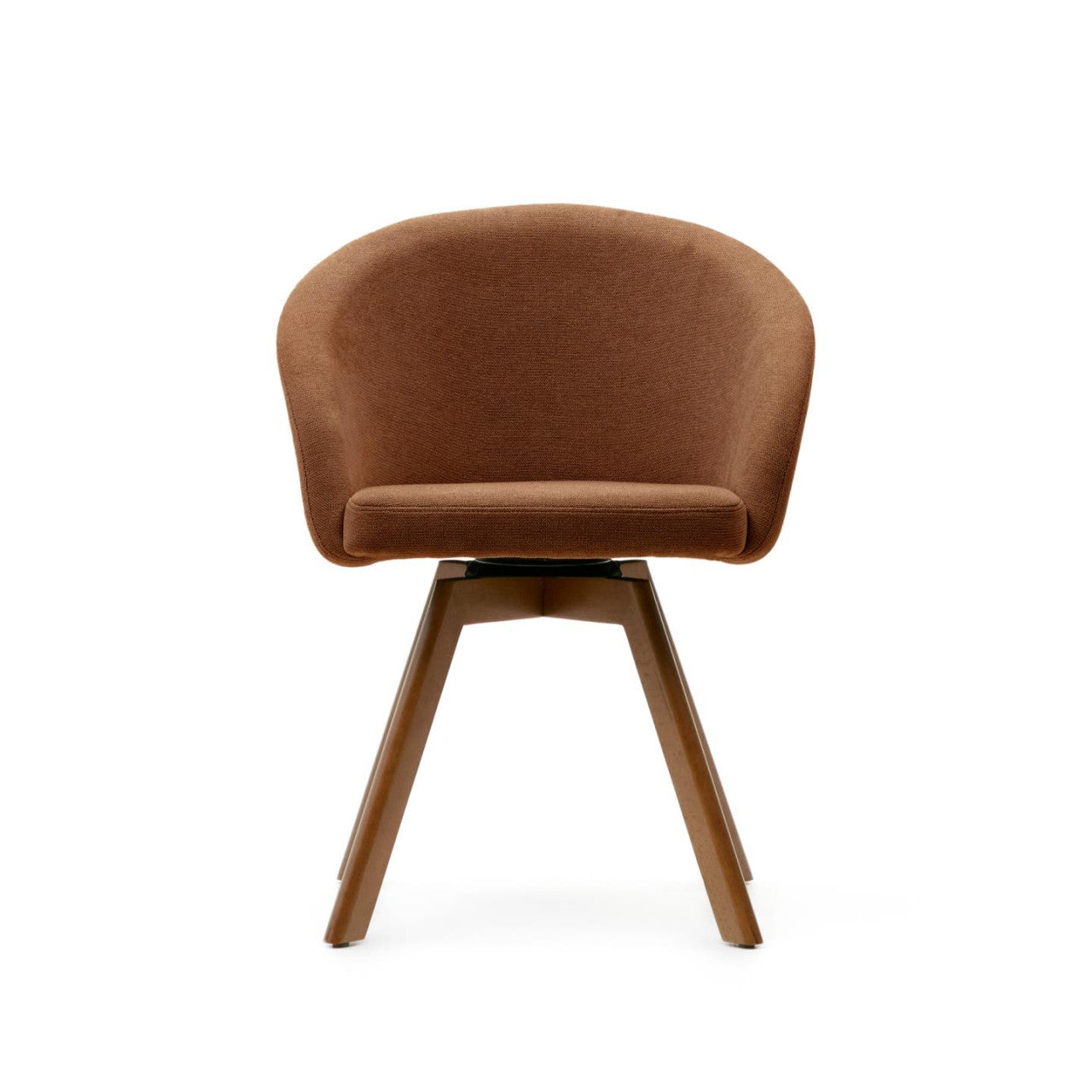 Scaun dining maro din textil Marvin Chenille Kave Home