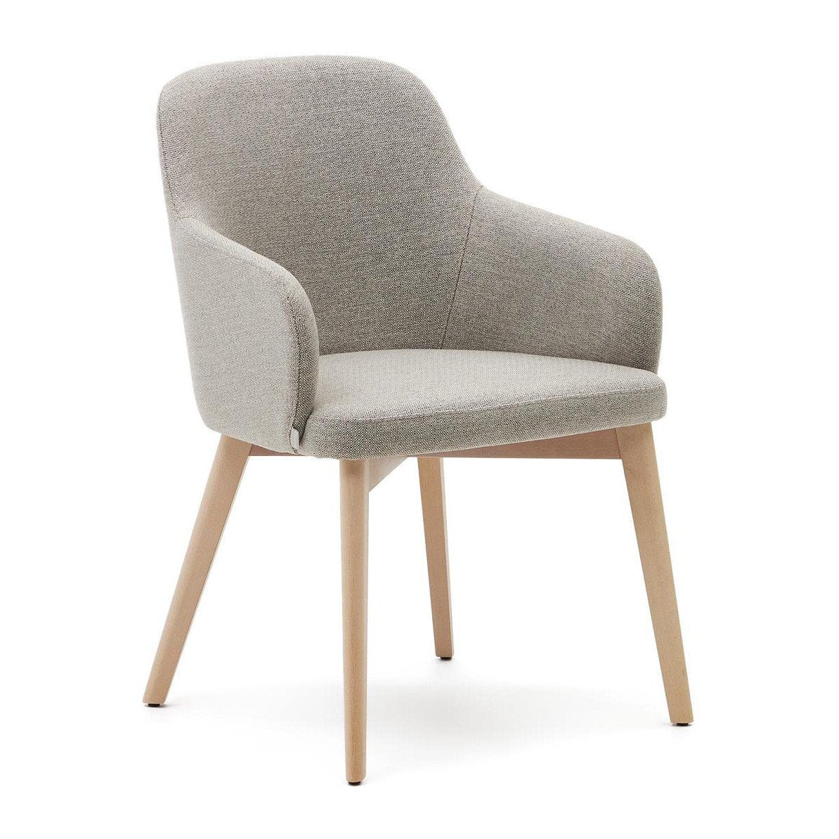 Scaun dining maro din textil Nelida Kave Home