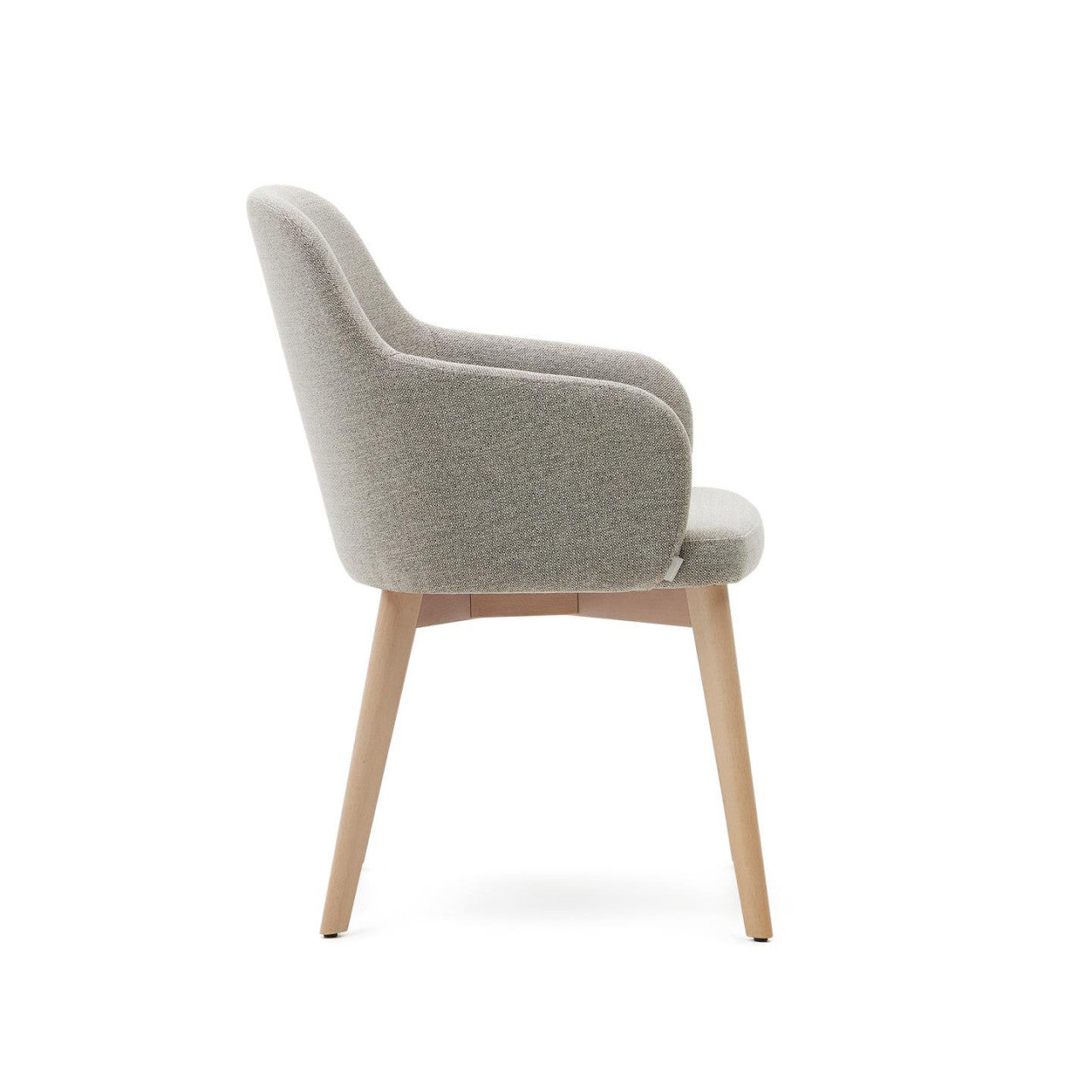 Scaun dining maro din textil Nelida Kave Home