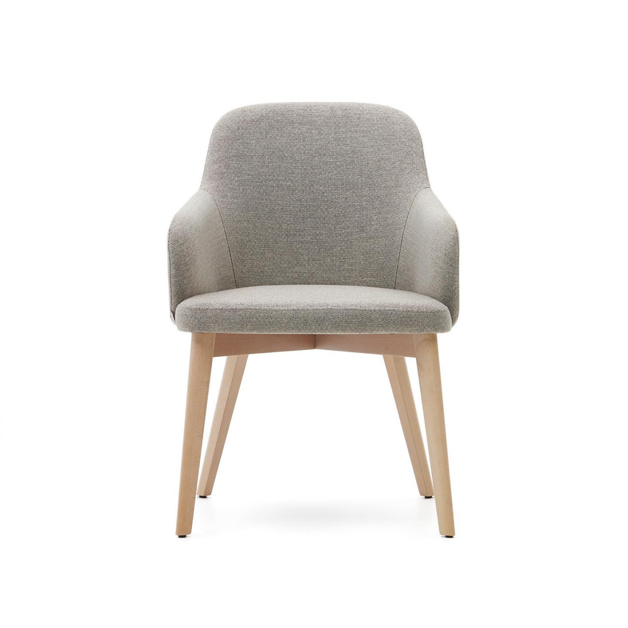 Scaun dining maro din textil Nelida Kave Home