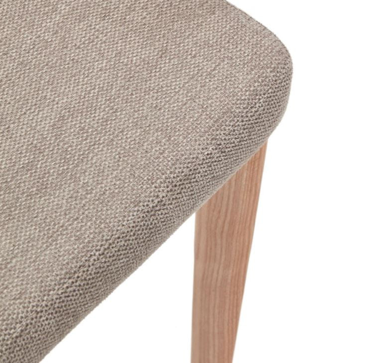 Scaun dining maro din textil Rosie Kave Home