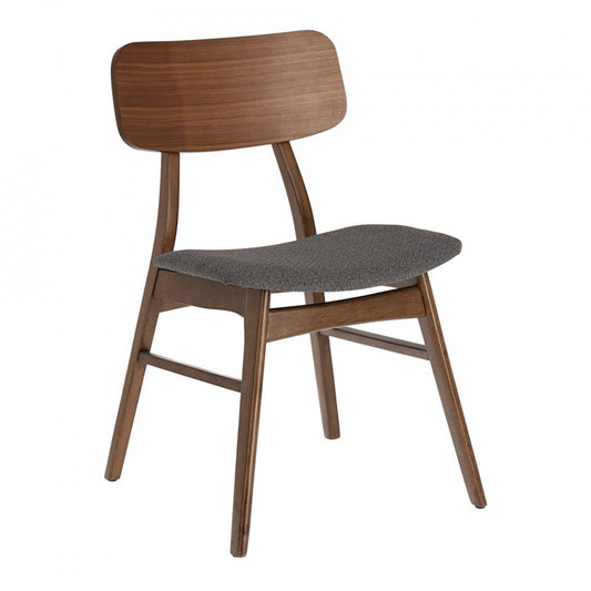 Scaun dining maro din textil Selia Kave Home