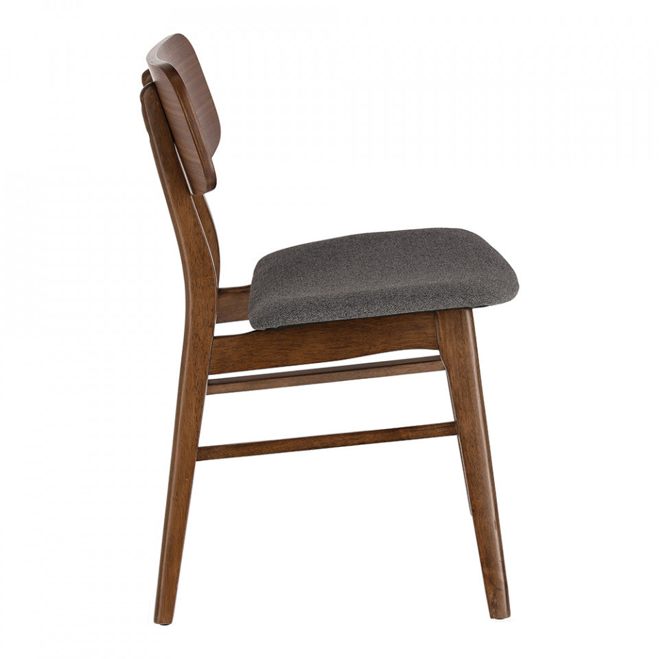 Scaun dining maro din textil Selia Kave Home