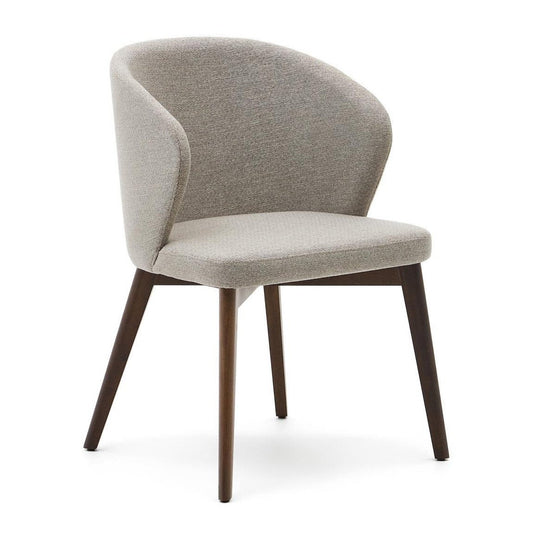 Scaun dining maro/maro inchis din textil Darice Kave Home