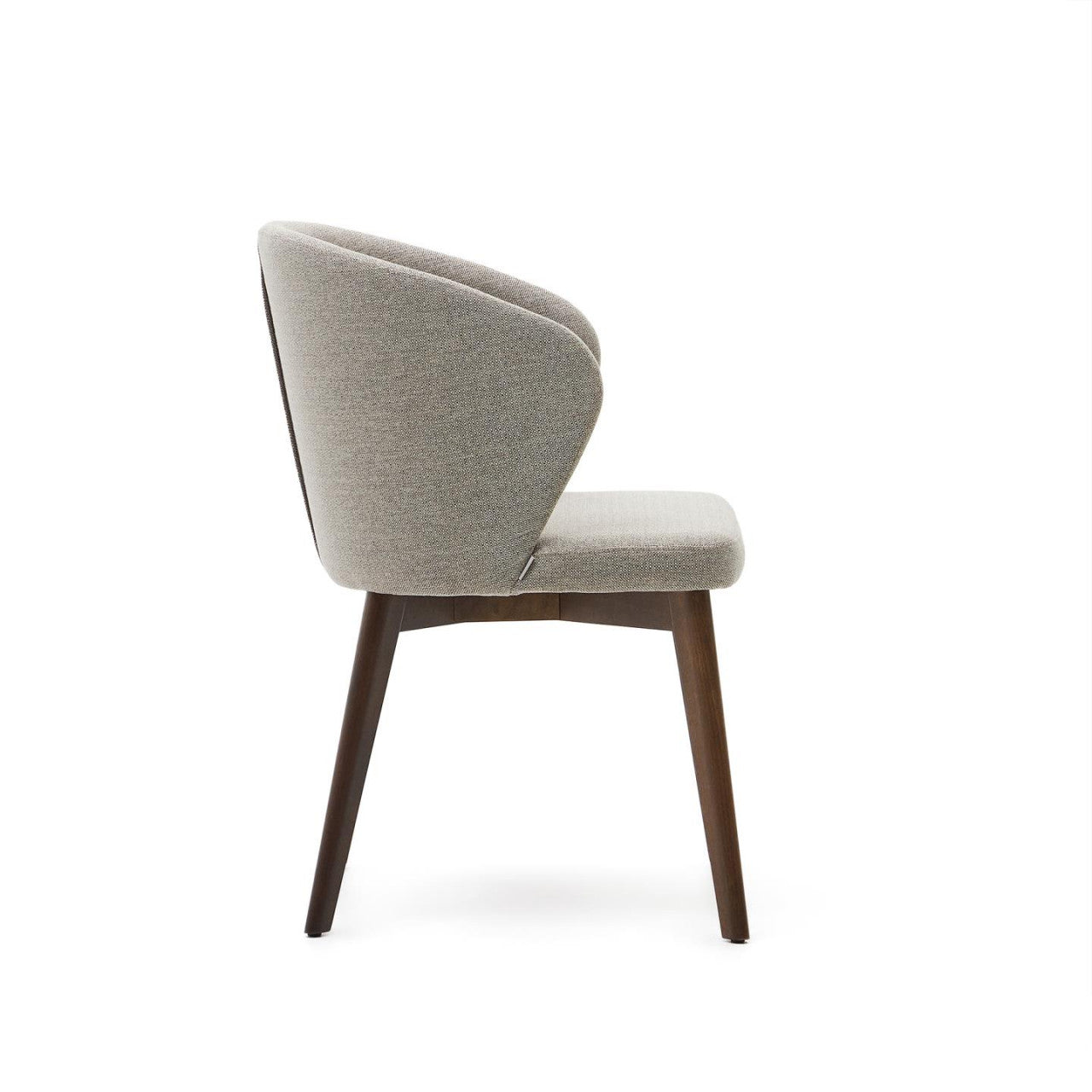 Scaun dining maro/maro inchis din textil Darice Kave Home