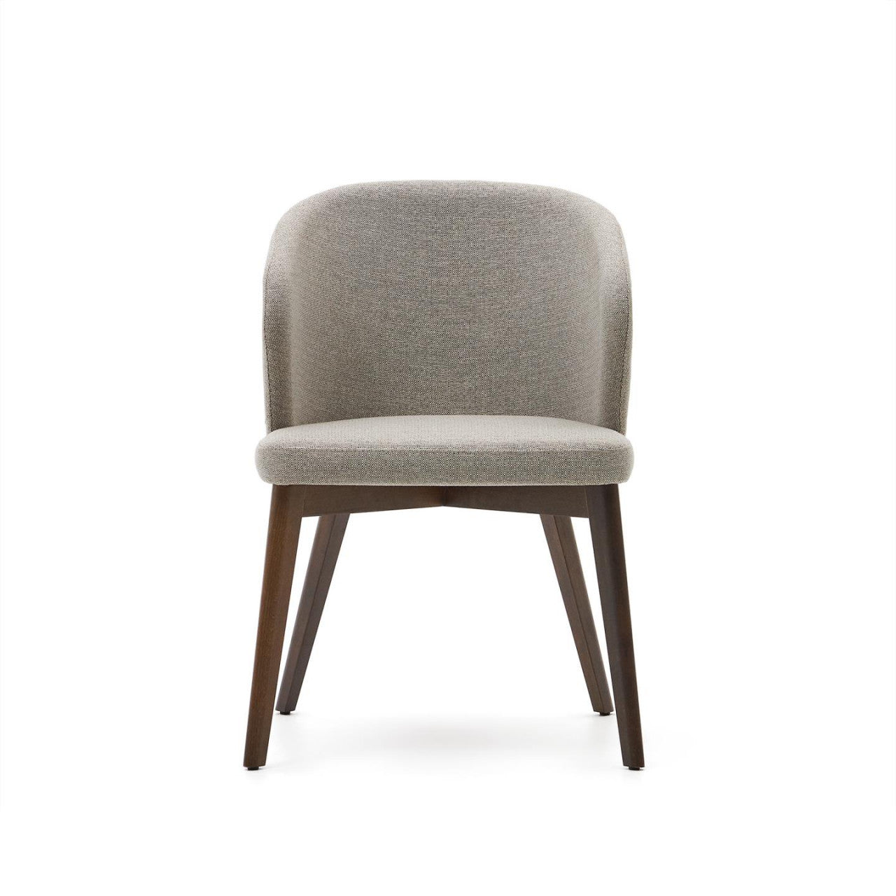 Scaun dining maro/maro inchis din textil Darice Kave Home