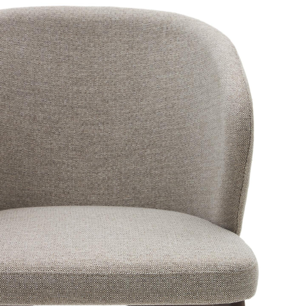 Scaun dining maro/maro inchis din textil Darice Kave Home